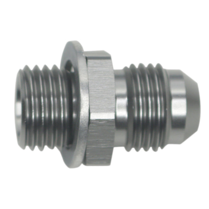 DeatschWerks 6AN Male Flare to M14 X 1.5 Male Metric Adapter  (Incl. Crush Washer) - Titanium - Premium Fittings from DeatschWerks - Just 26.29 SR! Shop now at Motors