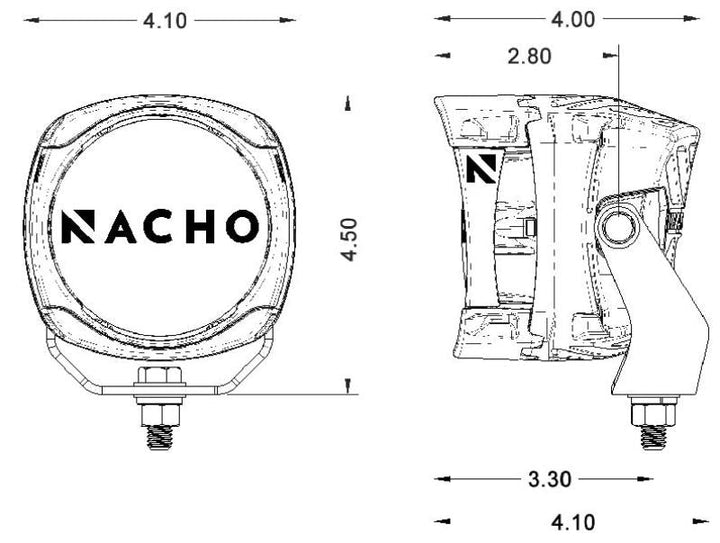 ARB NACHO Quatro Combo 4in. Offroad LED Light - Pair - Premium Driving Lights from ARB - Just 1689.33 SR! Shop now at Motors