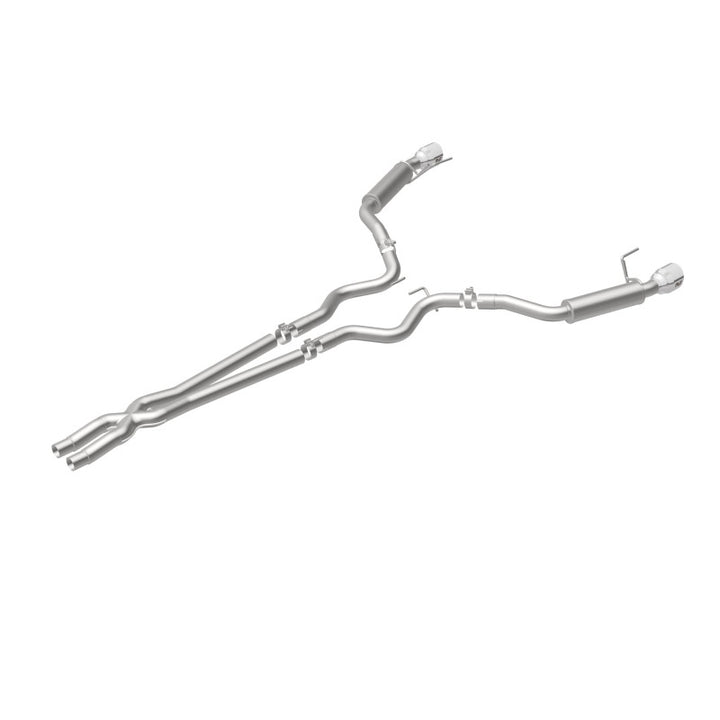 MagnaFlow Cat Back, SS, 2.5in, Competition, Dual Split Polished 4.5in Tips 2015 Ford Mustang V6 3.7L - Premium Catback from Magnaflow - Just 5680.10 SR! Shop now at Motors