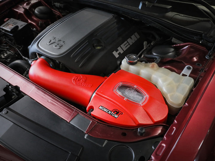 aFe Momentum GT Pro Dry S Stage-2 Intake System 11-15 Dodge Challenger / Charger R/T 5.7L HEMI - Red - Premium Cold Air Intakes from aFe - Just 1935.09 SR! Shop now at Motors