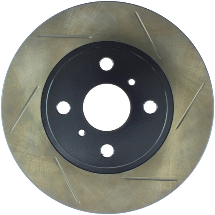 StopTech Power Slot 6/86-12/89 Toyota MR2 / 8/89-91 Corolla GTS Front Left SportStop Slotted Roto - Premium Brake Rotors - Slotted from Stoptech - Just 445.68 SR! Shop now at Motors