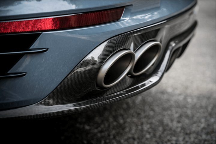 Akrapovic 16-17 Porsche 911 Turbo/Turbo S (991.2) Rear Carbon Fiber Diffuser - Matte - Premium Diffusers from Akrapovic - Just 11408.93 SR! Shop now at Motors