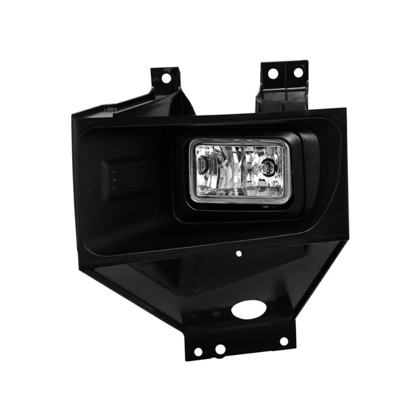 Spyder 17-19 Ford F250/F350 SD OEM Style LED Left Fog Light w/Switch - Clear (FL-FF25017-L)