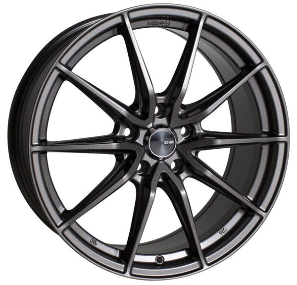 Enkei DRACO 18x8 5x100 45mm Offset 72.6mm Bore Anthracite Wheel - Premium Wheels - Cast from Enkei - Just 1320.32 SR! Shop now at Motors