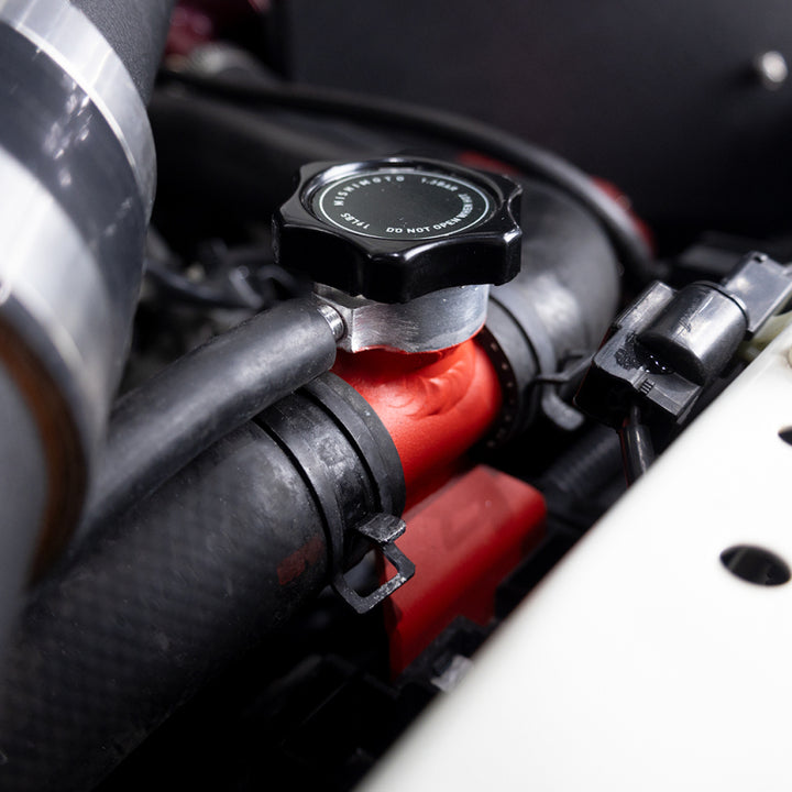 Mishimoto 08-15 Mitsubishi Lancer Evo X Coolant Fill Inlet - Black - Premium Filler Necks from Mishimoto - Just 375.01 SR! Shop now at Motors