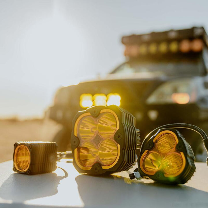 KC HiLiTES FLEX ERA 1 Performance Yellow Spread Beam Lens - Premium Light Accessories and Wiring from KC HiLiTES - Just 37.52 SR! Shop now at Motors