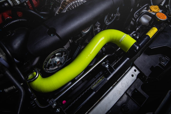 Mishimoto 08-14 Subaru WRX / 08+ STI Silicone Radiator Hose Kit - Neon Yellow - Premium Hoses from Mishimoto - Just 510.08 SR! Shop now at Motors