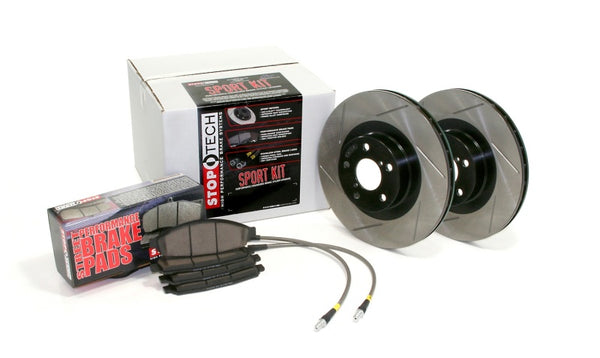 Sport Axle Pack, Slotted, Rear - Premium Brake Rotors - Slotted from Stoptech - Just 1693.08 SR! Shop now at Motors