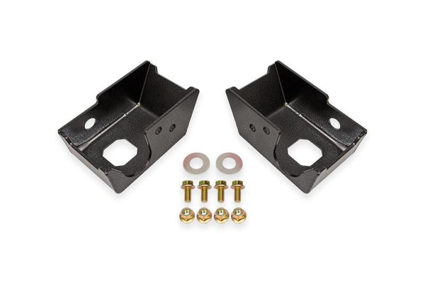 BMR 21-24 Ford Bronco Rear Shock Mount Skid Plates - Black Hammertone - Premium Skid Plates from BMR Suspension - Just 299.90 SR! Shop now at Motors