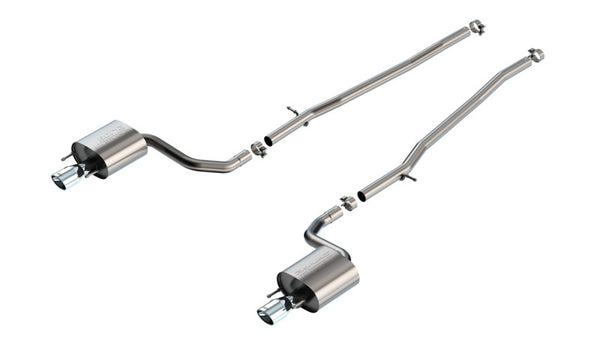 Borla 16-17 Lexus IS200T / 18-24 Lexus IS300 2.25in S Type Cat Back 4.25in Tip - Stainless Steel Tip - Premium Catback from Borla - Just 5249.52 SR! Shop now at Motors