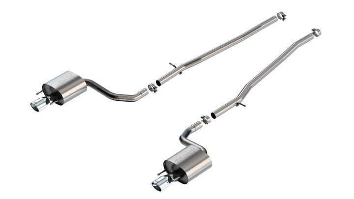 Borla 16-17 Lexus IS200T / 18-24 Lexus IS300 2.25in S Type Cat Back 4.25in Tip - Stainless Steel Tip - Premium Catback from Borla - Just 5610.30 SR! Shop now at Motors