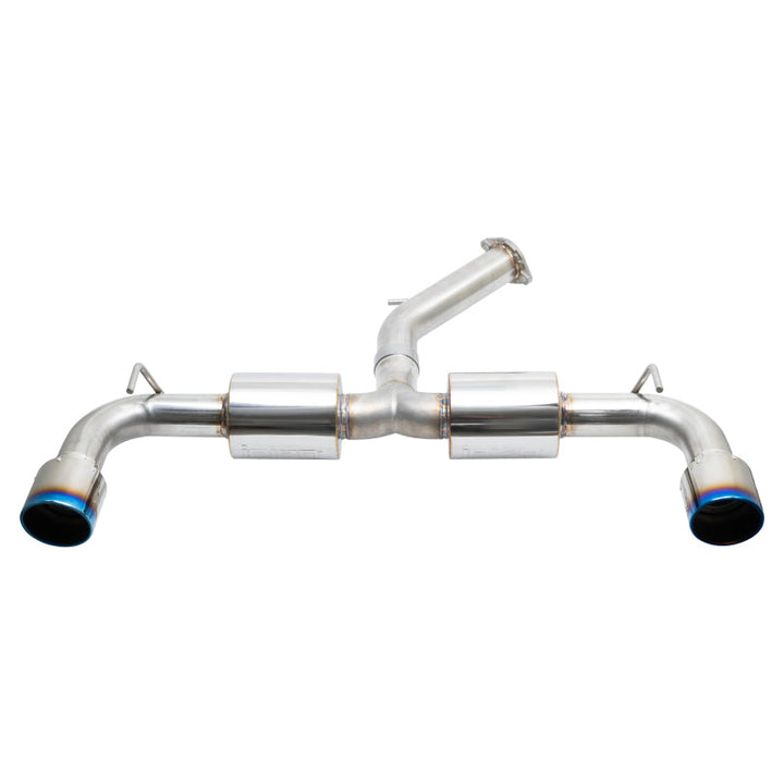 Injen 19-22 Hyundai Veloster N L4 2.0L Turbo Performance SS Axle Back Exhaust System - Burnt Ti Tips - Premium Axle Back from Injen - Just 3747.78 SR! Shop now at Motors