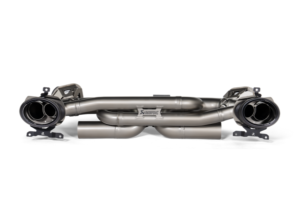 Akrapovic Porsche 911 Carrera /S/4/4S/GTS/Cabriolet/Targa/Dakar (992) Slip-On Line Titanium Exhaust