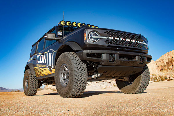 ICON 21-23 Ford Bronco 2.5in VS RR Coilover Kit - Front - Premium Coilovers from ICON - Just 9567.26 SR! Shop now at Motors