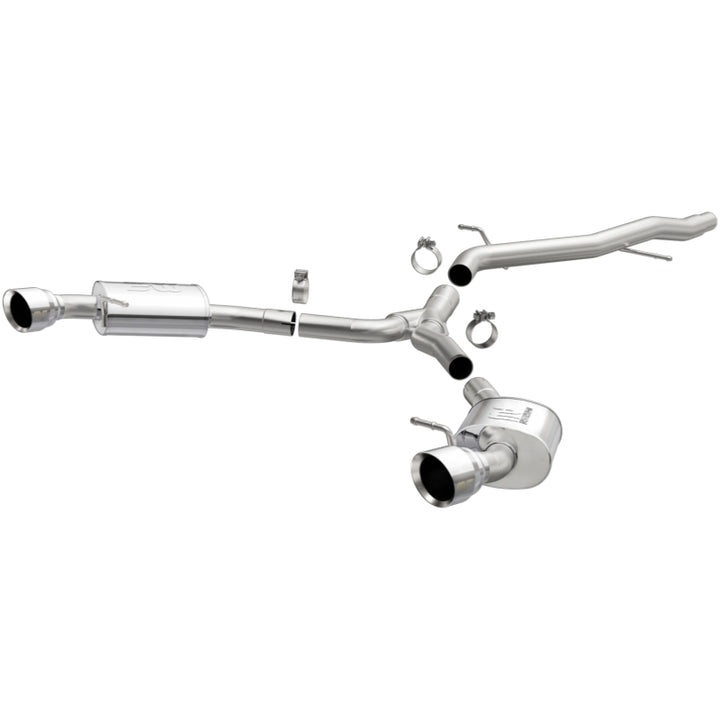 MagnaFlow 18-19 Audi A5 Dual Exit Polished Stainless CatBack Exhaust - 3in Main Piping Diameter - Premium Catback from Magnaflow - Just 6261.52 SR! Shop now at Motors