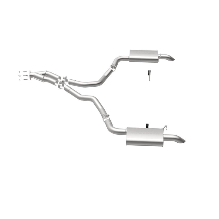 MagnaFlow 75-79 Chevy Corvette V8 5.7L Dual Split Rear Exit Stainless Cat-Back Perf Exhaust - Premium Catback from Magnaflow - Just 3076.59 SR! Shop now at Motors