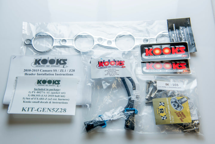 Kooks 2015 Chevy Camaro Z28 2in x 3in SS LT Headers w/ Race Catted Connection Pipes - Premium Headers & Manifolds from Kooks Headers - Just 9806.87 SR! Shop now at Motors