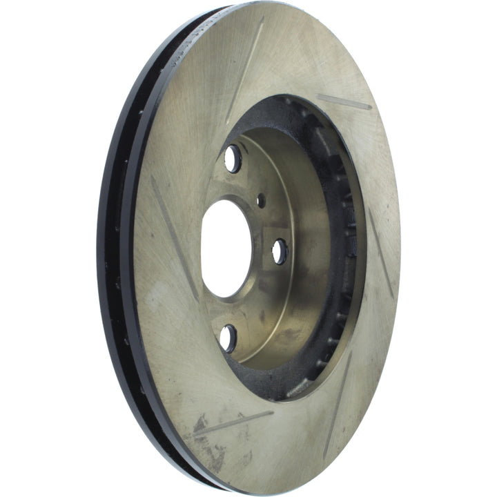 StopTech Power Slot 6/86-12/89 Toyota MR2 / 8/89-91 Corolla GTS Front Left SportStop Slotted Roto - Premium Brake Rotors - Slotted from Stoptech - Just 445.68 SR! Shop now at Motors