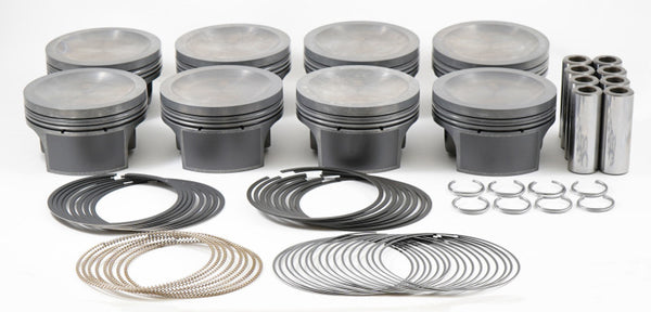 Mahle MS Piston Set SBF 284cid 3.572in Bore 3.543in Stroke 5.930in Rod .866 Pin-16cc 9.5 CR Set of 8 - Premium Piston Sets - Forged - 8cyl from Mahle - Just 3180.10 SR! Shop now at Motors