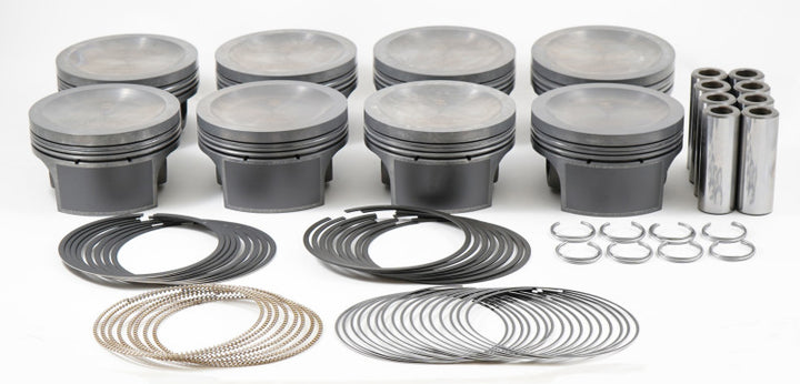 Mahle MS Piston Set SBF 284cid 3.572in Bore 3.543in Stroke 5.930in Rod .866 Pin-16cc 9.5 CR Set of 8 - Premium Piston Sets - Forged - 8cyl from Mahle - Just 3178.42 SR! Shop now at Motors