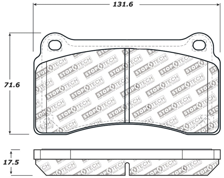 StopTech Performance Brake Pads - Premium Brake Pads - Performance from Stoptech - Just 600.53 SR! Shop now at Motors