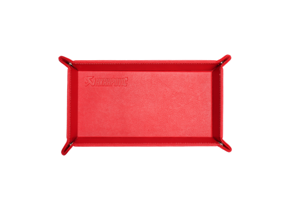 حافظة مكتب جلدية أكربوفيك - أحمر