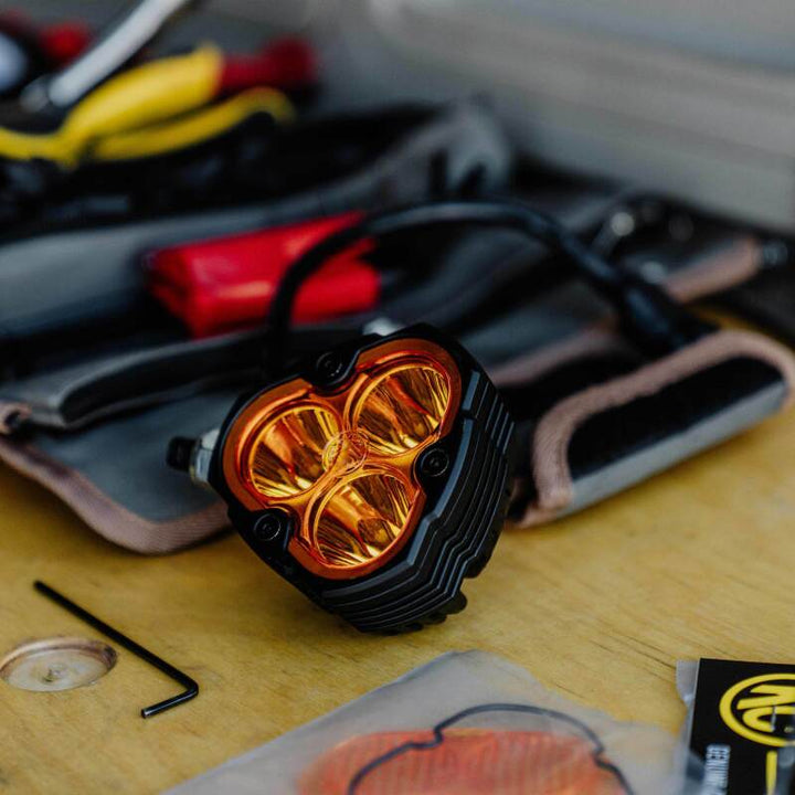 KC HiLiTES FLEX ERA 3 Performance Yellow Spot Beam Lens - Premium Light Accessories and Wiring from KC HiLiTES - Just 48.79 SR! Shop now at Motors