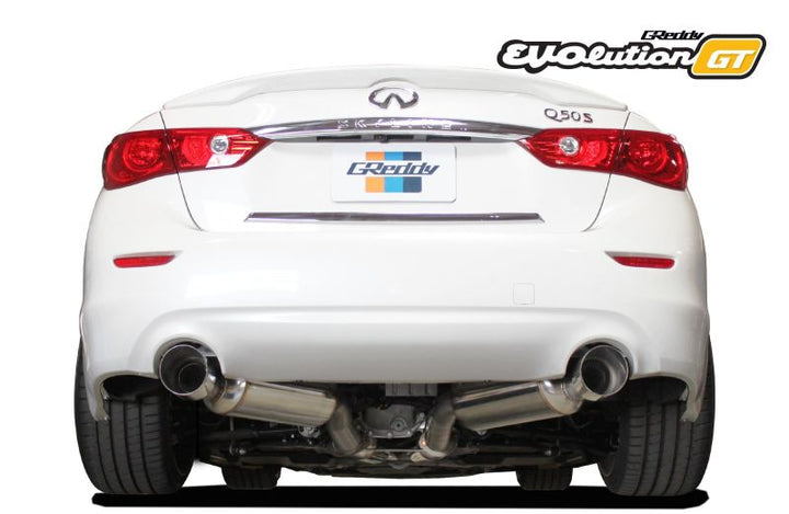 GReddy 16+ Infiniti Q50 Evolution (RWD ONLY) GT Cat-Back Exhaust - Premium Catback from GReddy - Just 4457.01 SR! Shop now at Motors