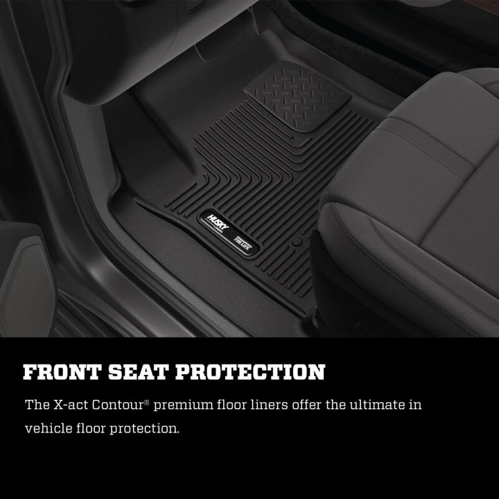 Husky Liners 21-24 Ford Bronco Sport X-Act Contour Second Row Floor Liner - Black - Premium Floor Mats - Rubber from Husky Liners - Just 431.88 SR! Shop now at Motors