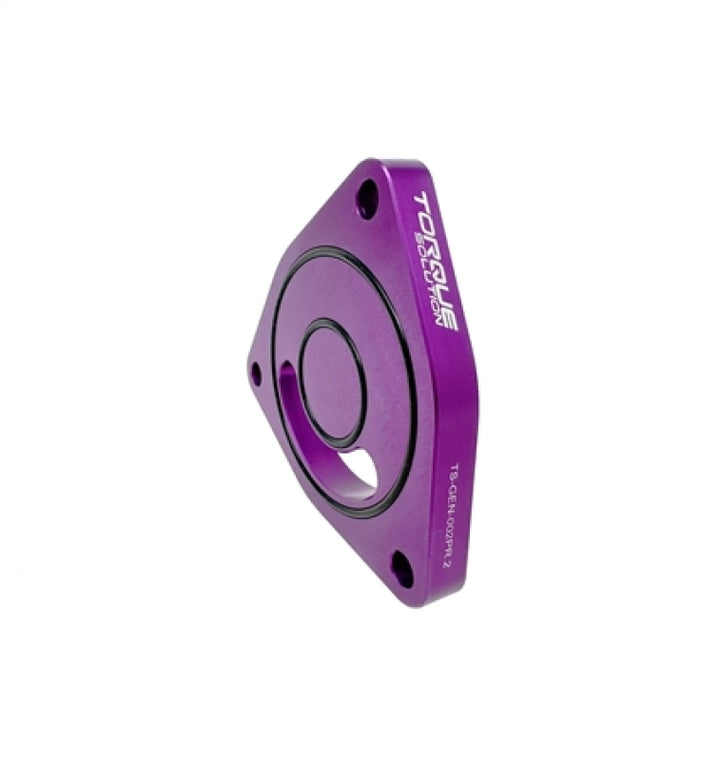 Torque Solution V2 Blow Off BOV Sound Plate (Purple): Multiple Applications - Premium Blow Off Valves from Torque Solution - Just 334.43 SR! Shop now at Motors