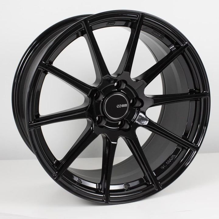 Enkei TS10 17x9 5x100 45mm Offset 72.6mm Bore Black Wheel *Min Order Qty 40* - Premium Wheels - Cast from Enkei - Just 1324.33 SR! Shop now at Motors