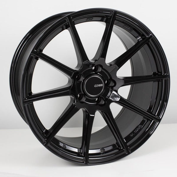 Enkei TS10 18x8.5 5x112 45mm Offset 72.6mm Bore Black Wheel - Premium Wheels - Cast from Enkei - Just 1460.78 SR! Shop now at Motors