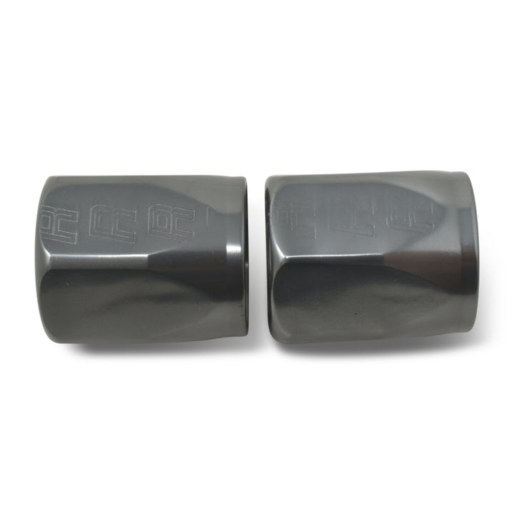 Russell Hose End Socket -8 AN Polished & Gray Anodized (2 Pack) - Premium Fittings from Russell - Just 26.11 SR! Shop now at Motors