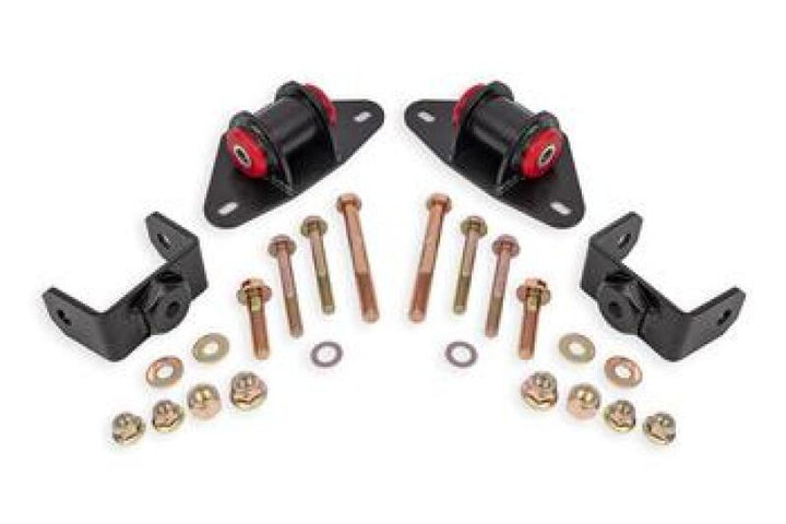 BMR Suspension 14-19 Chevrolet Corvette Motor Mount Kit - Black Hammertone - Premium Engine Mounts from BMR Suspension - Just 674.11 SR! Shop now at Motors