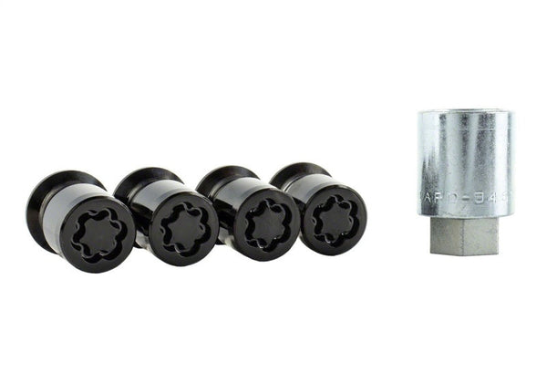 Ford Racing M12 x 1.5 Black Security Lug Nut Kit - Set of 4 - Premium Lug Nuts from Ford Racing - Just 244.08 SR! Shop now at Motors