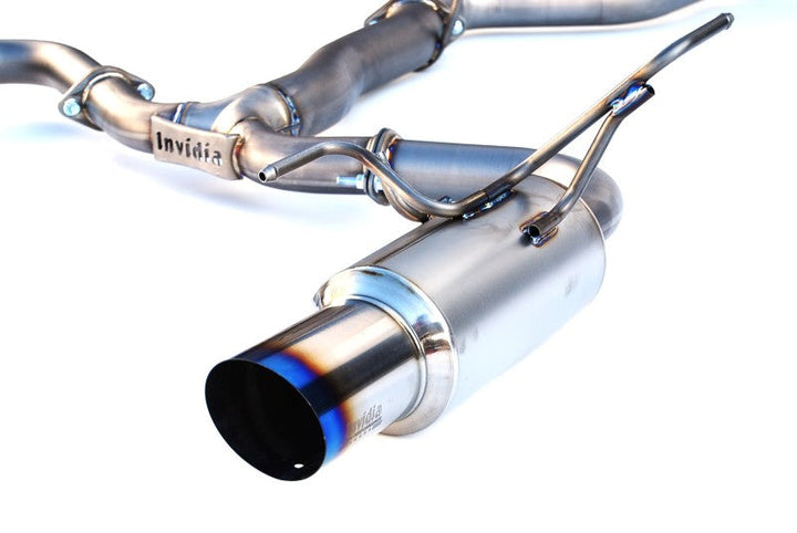 Invidia 2009+ WRX/STi Sedan G5 Titan Titanium Cat-Back Exhaust - Premium Catback from Invidia - Just 8007.98 SR! Shop now at Motors