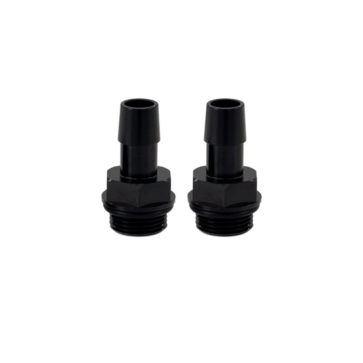 Mishimoto 2pcs. M20x1.5 1/2in Aluminum Catch Can Fittings - Black - Premium Fittings from Mishimoto - Just 48.59 SR! Shop now at Motors