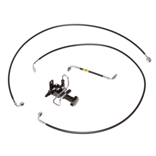 Chase Bays 83-87 Toyota AE86 Corolla Single Piston Brake Booster Delete Brake Line Relocation - Premium Brake Line Kits from Chase Bays - Just 1352.06 SR! Shop now at Motors