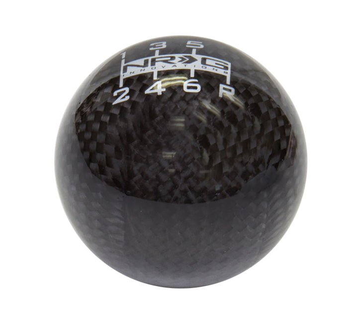 NRG Ball Style Shift Knob - Heavy Weight 480G / 1.1Lbs. - Black Carbon Fiber (6 Speed) - Premium Shift Knobs from NRG - Just 162.74 SR! Shop now at Motors