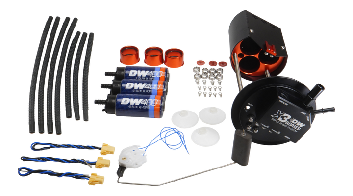 DeatschWerks 05-18 GM Truck X3 Module with DW400 Pumps - Premium Fuel Pumps from DeatschWerks - Just 5616.11 SR! Shop now at Motors