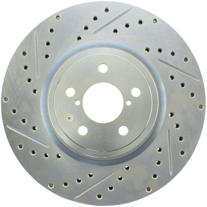 StopTech 05-14 Subaru Legacy Select Sport Drilled & Slotted Rotor - Right - Premium Brake Rotors - Slot & Drilled from Stoptech - Just 513.71 SR! Shop now at Motors