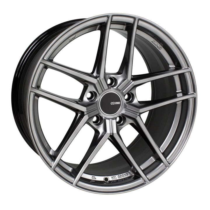 Enkei TY5 19x8.5 5x114.3 50mm Offset 72.6mm Bore Hyper Silver Wheel - Premium Wheels - Cast from Enkei - Just 1797.88 SR! Shop now at Motors