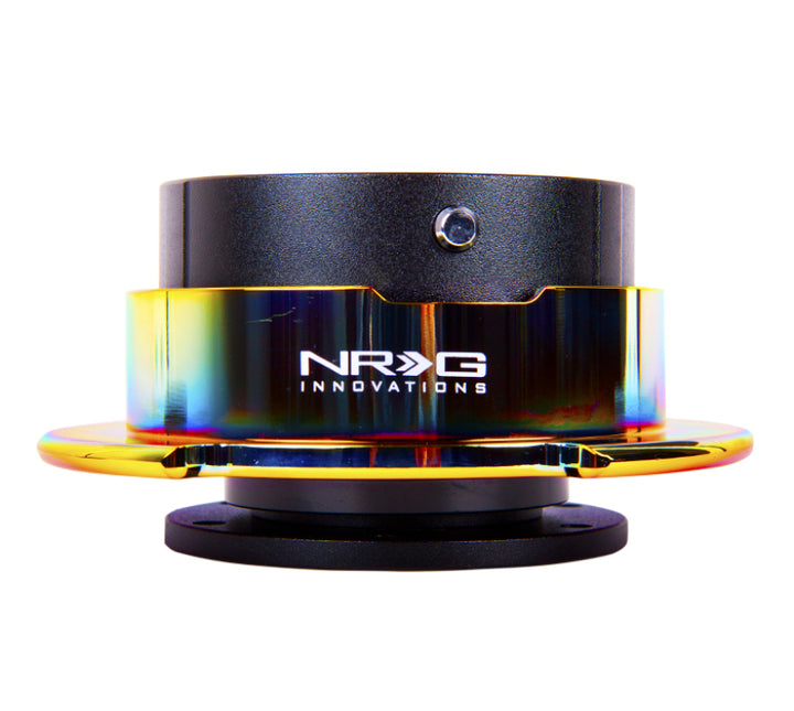 NRG Quick Release Gen 2.5 - Black Body / Neochrome Ring - Premium Quick Release Adapters from NRG - Just 585.91 SR! Shop now at Motors