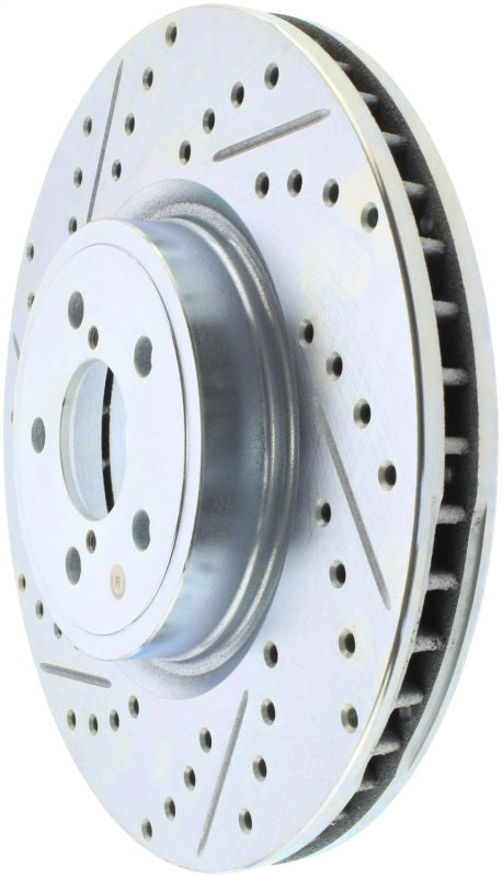 StopTech 05-14 Subaru Legacy Select Sport Drilled & Slotted Rotor - Right - Premium Brake Rotors - Slot & Drilled from Stoptech - Just 513.71 SR! Shop now at Motors