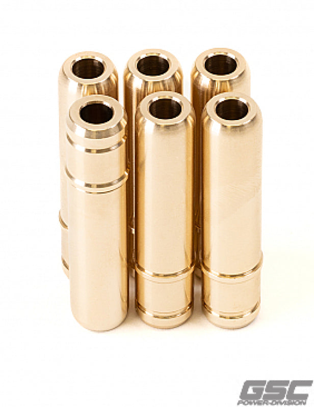 GSC P-D Toyota G16E STD Manganese Bronze Exhaust Valve Guide Stopper Style - Set of 6 - Premium Valve Guides from GSC Power Division - Just 132.27 SR! Shop now at Motors