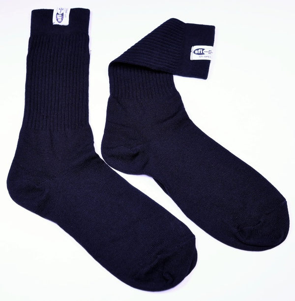 RaceQuip Black SFI 3.3 Fr Socks Large 10-11 - Premium Fire Safety from Racequip - Just 134.86 SR! Shop now at Motors