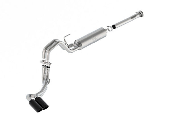 Ford Racing 21-24 F-150 122.8in Dual Side Exit Exhaust - Black Tips - Premium Catback from Ford Racing - Just 5951.75 SR! Shop now at Motors