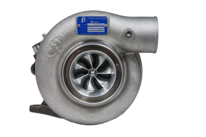 Forced Performance Subaru STI XR Blue 73HTZ Turbo 58mm Black Housing Int WG w/Oil Line (D/S Only) - Premium Turbochargers from Forced Performance - Just 11256.15 SR! Shop now at Motors