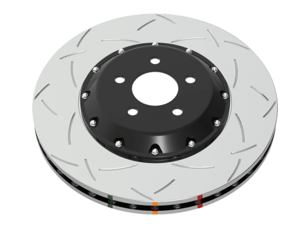 DBA 2021+ Dodge Challenger Hellcat 5000 Series 2-Piece T3 Slotted Front Brake Rotor w/M6  Nuts - Premium Brake Rotors - 2 Piece from DBA - Just 1842.18 SR! Shop now at Motors