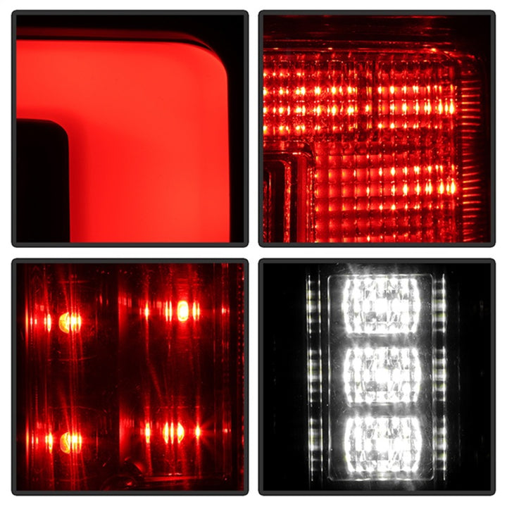 Spyder 21-23 Ford F150 (Halogen w/ Blind Spot) Full LED Tail Lights - Black (ALT-YD-FF15021HALBS-BK) - Premium Tail Lights from SPYDER - Just 2216.28 SR! Shop now at Motors